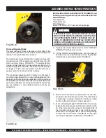 Предварительный просмотр 20 страницы Stow SFG10E Operation And Parts Manual