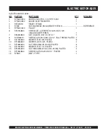 Предварительный просмотр 45 страницы Stow SFG10E Operation And Parts Manual