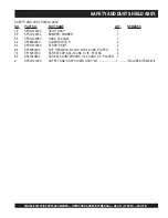 Предварительный просмотр 51 страницы Stow SFG10E Operation And Parts Manual