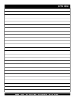 Preview for 64 page of Stow T-20H Operation & Parts Instruction Manual