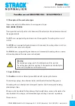 Preview for 7 page of Strack PowerMax SN5650-PMO-0065 Operating Instructions Manual