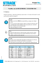 Preview for 10 page of Strack PowerMax SN5650-PMO-0065 Operating Instructions Manual