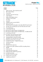 Preview for 2 page of Strack PowerMax SN5650-PMU-0330 Operating Instructions Manual