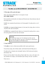 Preview for 7 page of Strack PowerMax SN5650-PMU-0330 Operating Instructions Manual