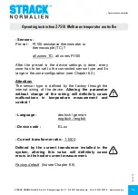 Предварительный просмотр 35 страницы Strack Z7510 Operating Instruction