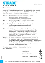 Предварительный просмотр 2 страницы Strack Z7520 Operating Instruction