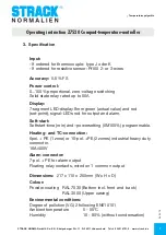 Предварительный просмотр 7 страницы Strack Z7520 Operating Instruction