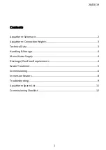 Preview for 2 page of strada Aquatherm STA140UC Technical Manual