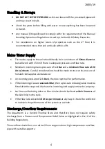 Preview for 5 page of strada Aquatherm STA140UC Technical Manual