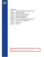 Preview for 2 page of Straightpoint Radiolink Plus RLP User Manual