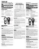 Preview for 1 page of Strait-line Stud Finder 150 Quick Start Manual