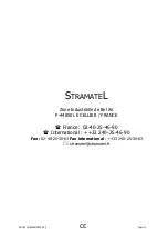 Предварительный просмотр 17 страницы Stramatel 352MB3000 Operating Instructions Manual