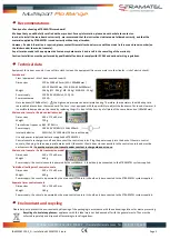 Предварительный просмотр 3 страницы Stramatel 452 MB 7120-2 Installation Instructions Manual