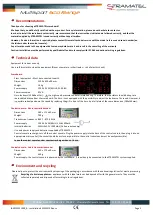 Preview for 7 page of Stramatel 452 ME 3100 Technical Data And Installation Instructions