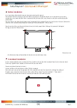 Предварительный просмотр 8 страницы Stramatel Multisport Compact 452 MS 3000 Technical Data - Installation Instructions