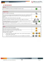 Preview for 31 page of Stramatel Multisport Eco Multi-Top Operating Instructions Manual