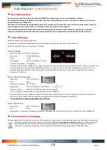 Предварительный просмотр 8 страницы Stramatel Multisport Eco Series Manual