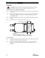 Preview for 32 page of Strand Lighting Contact Power Pack Installation & Operation Manual