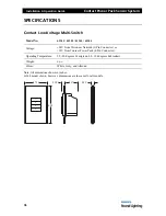 Preview for 40 page of Strand Lighting Contact Power Pack Installation & Operation Manual