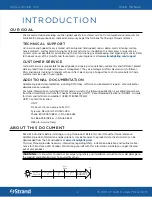 Preview for 2 page of Strand ACCLAIM LED CYC User Manual