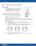 Preview for 8 page of Strand ACCLAIM LED CYC User Manual