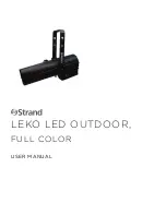 Strand LEKO LED PROFILE FULL COLOR User Manual preview