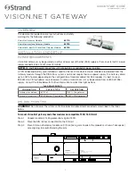 Strand Vision.Net 65710 Quick Start Manual preview