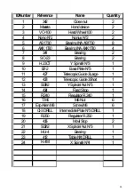 Preview for 44 page of STRANDS S 40 U Instructions And Spare Parts List