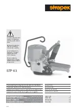 strapex STP 63 Operating Instructions Manual preview