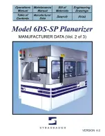 Предварительный просмотр 1511 страницы Strasbaugh 6DS-SP Operation Manual