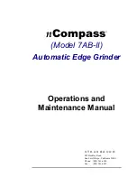 Strasbaugh nCompass 7AB-II Operation And Maintenance Manual preview