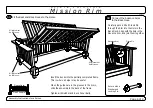 Preview for 6 page of Strata Furniture Mission Rim Manual