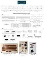 Preview for 2 page of Strata Furniture Pagoda Arms Assembly Instructions Manual