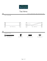 Strata Furniture Tozi Arms Assembly Instructions Manual preview