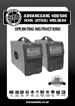 Strata ADVANCEARC 400 Operating Instructions Manual preview