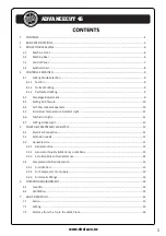 Preview for 3 page of Strata ADVANCECUT 45 Operating Instructions Manual