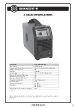 Preview for 5 page of Strata ADVANCECUT 45 Operating Instructions Manual