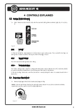 Preview for 9 page of Strata ADVANCECUT 45 Operating Instructions Manual