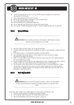 Preview for 33 page of Strata ADVANCECUT 45 Operating Instructions Manual