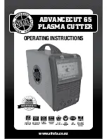 Strata ADVANCECUT 65 Operating Instructions Manual preview