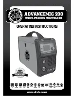 Preview for 1 page of Strata ADVANCEMIG 200 Operating Instructions Manual