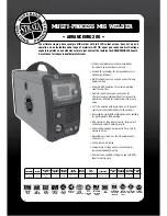 Preview for 4 page of Strata ADVANCEMIG 200 Operating Instructions Manual