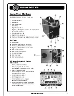 Preview for 5 page of Strata ADVANCEMIG 200 Operating Instructions Manual