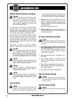 Preview for 18 page of Strata ADVANCEMIG 200 Operating Instructions Manual