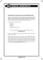 Preview for 3 page of Strata ADVANCEMIG 255 Operating Instructions Manual