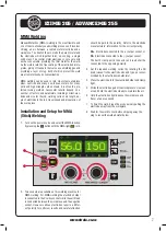 Preview for 7 page of Strata ADVANCEMIG 255 Operating Instructions Manual