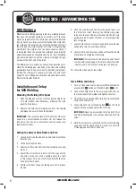 Preview for 8 page of Strata ADVANCEMIG 255 Operating Instructions Manual