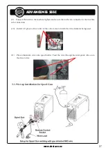 Preview for 27 page of Strata ADVANCEMIG 255C Operating Instructions Manual