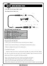 Preview for 30 page of Strata ADVANCEMIG 255C Operating Instructions Manual