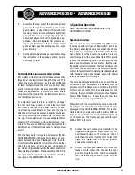 Preview for 13 page of Strata ADVANCEMIG 350 Operating Instructions Manual